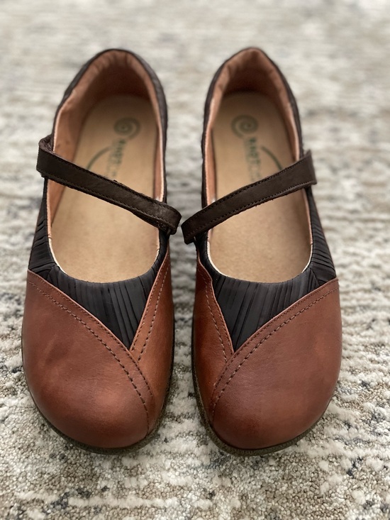 Naot Shoes - NEW Naot Kirey Mary Jane Flats Brown Leather Comfort Arch Support size 10